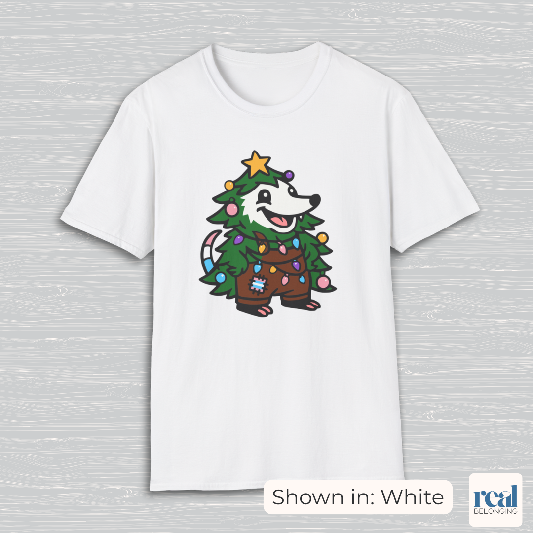 Trans Christmas Tree Possum Adorable AF Collection | 4 Fur Colors