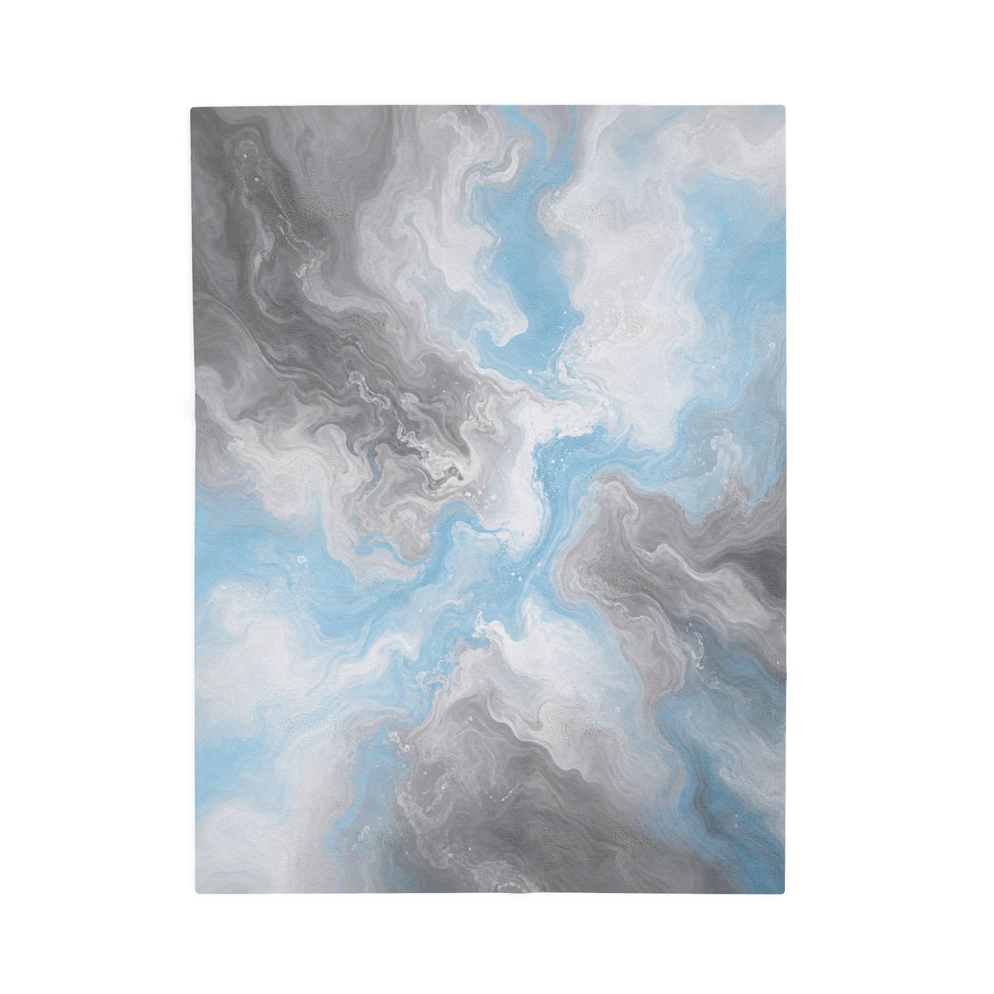 Demiboy Watercolor Marble Swirl Blanket