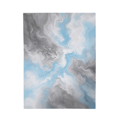 Demiboy Watercolor Marble Swirl Blanket
