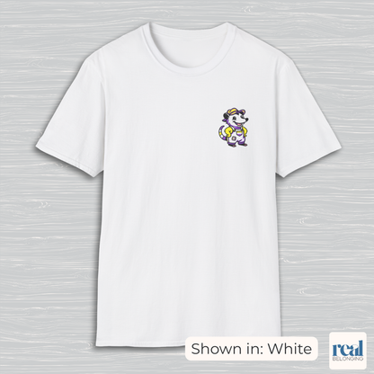 Non-Binary Possum Pride T-Shirt | Adorable AF