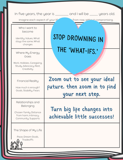 The Transition Planner — A 310-Page Digital Planner, Journal & Coloring Book for Navigating Change