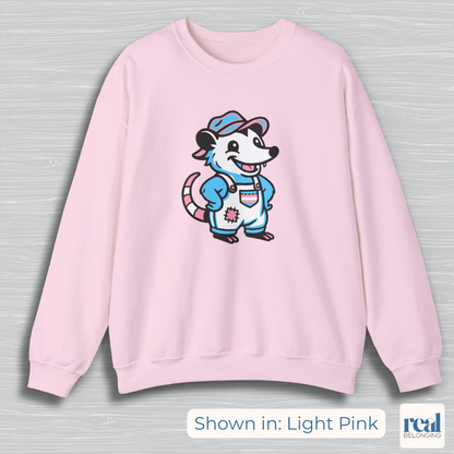 Transgender Possum Pride Sweatshirt | Adorable AF