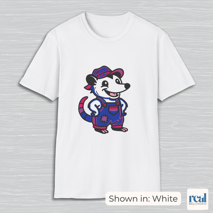 Bisexual Pride Possum T-Shirt | Adorable AF