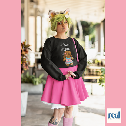 Sugar & Spice Gingerbread Girl Transgender Sweatshirt