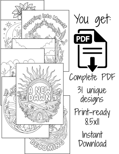 Your Season: A Coloring Book for Growing Through Transition