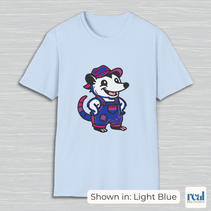 Bisexual Pride Possum T-Shirt | Adorable AF