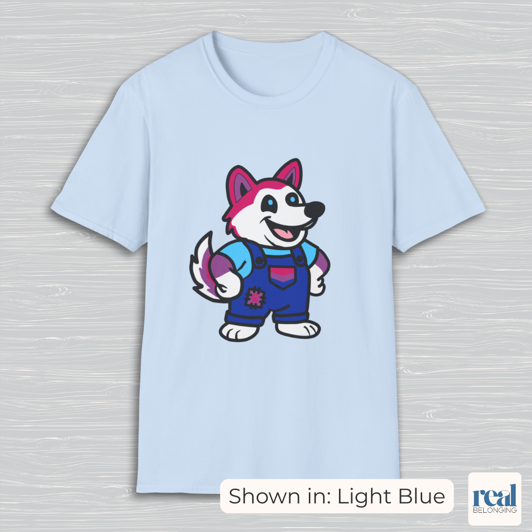 Bisexual Husky Dog T-Shirt | Adorable AF