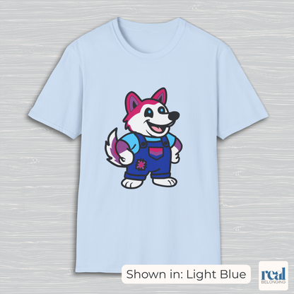 Bisexual Husky Dog T-Shirt | Adorable AF