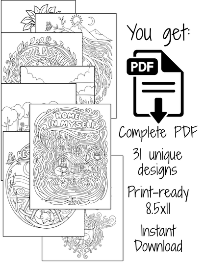 His Season: A Coloring Book for Growing Through Transition