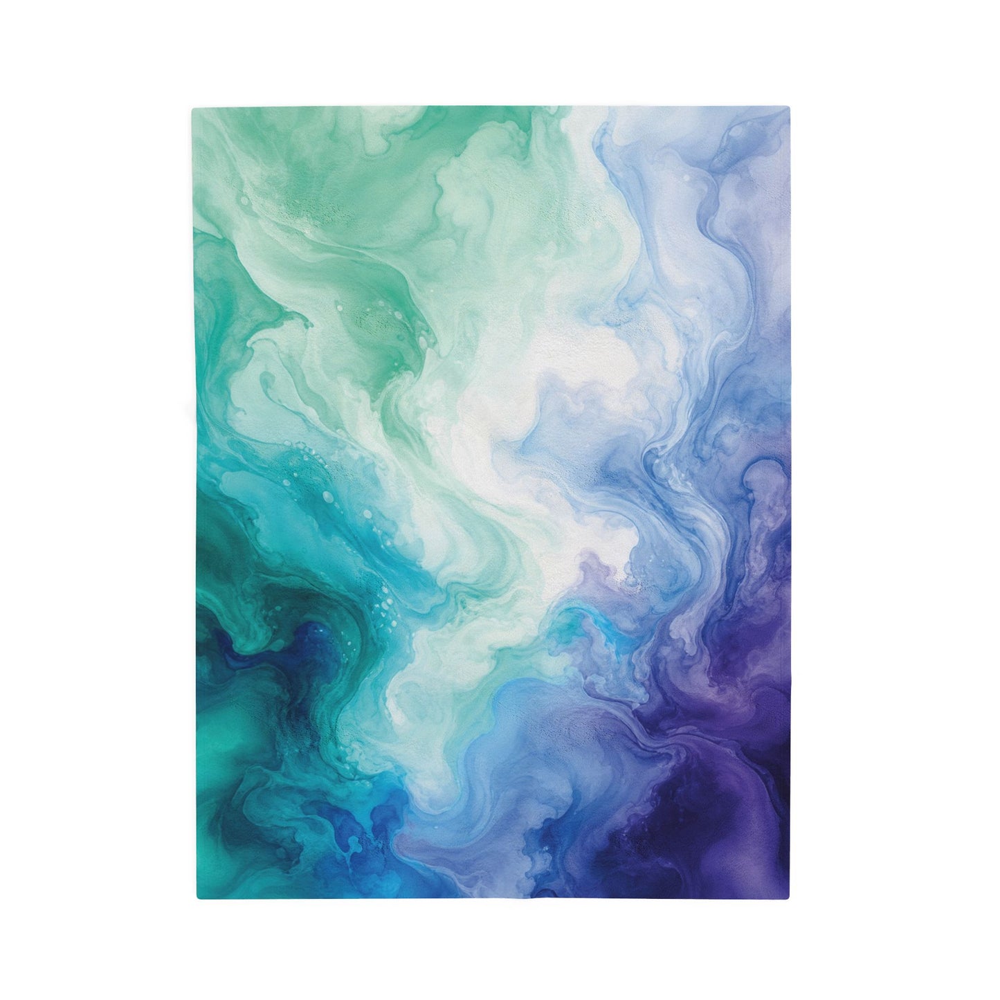 Gay (Men Who Love Men) Watercolor Marble Swirl Blanket