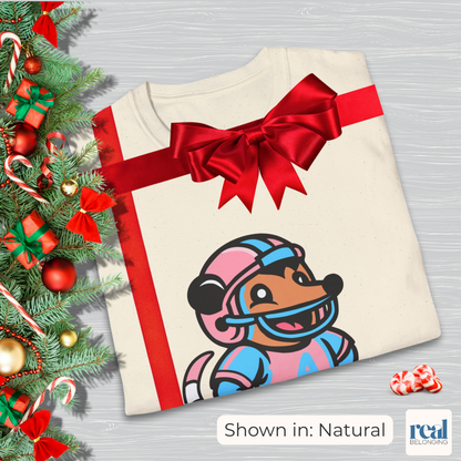 Football Possum T-Shirt | 4 Fur Color Choices | Adorable AF