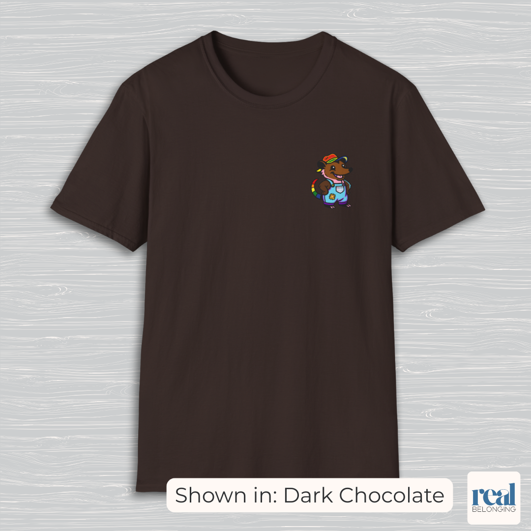 Rainbow Progress Pride Possum T-Shirt | Adorable AF