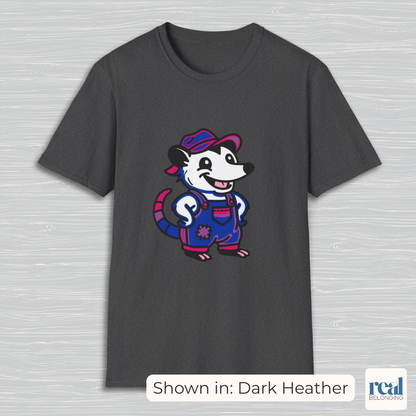 Bisexual Pride Possum T-Shirt | Adorable AF