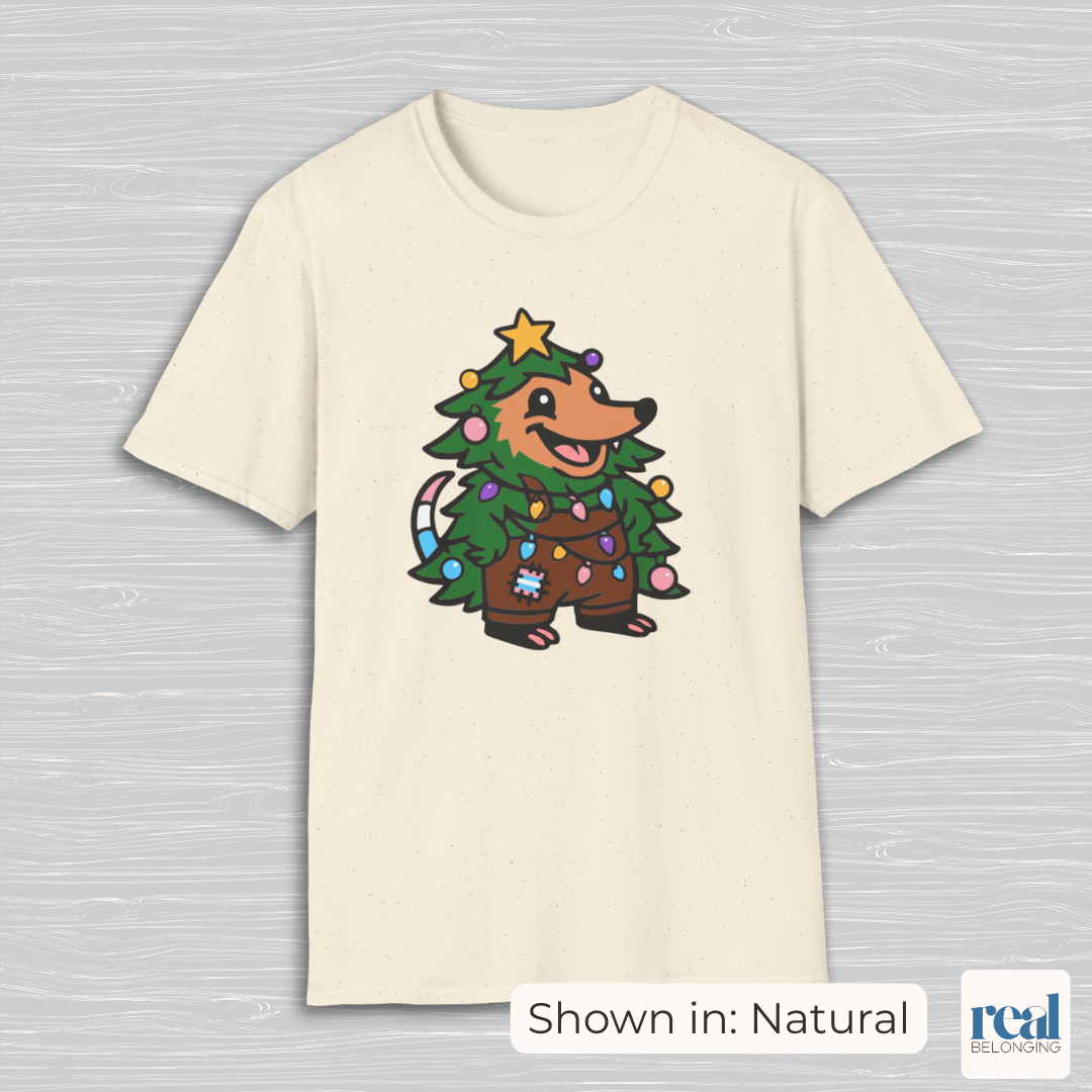 Trans Christmas Tree Possum Adorable AF Collection | 4 Fur Colors