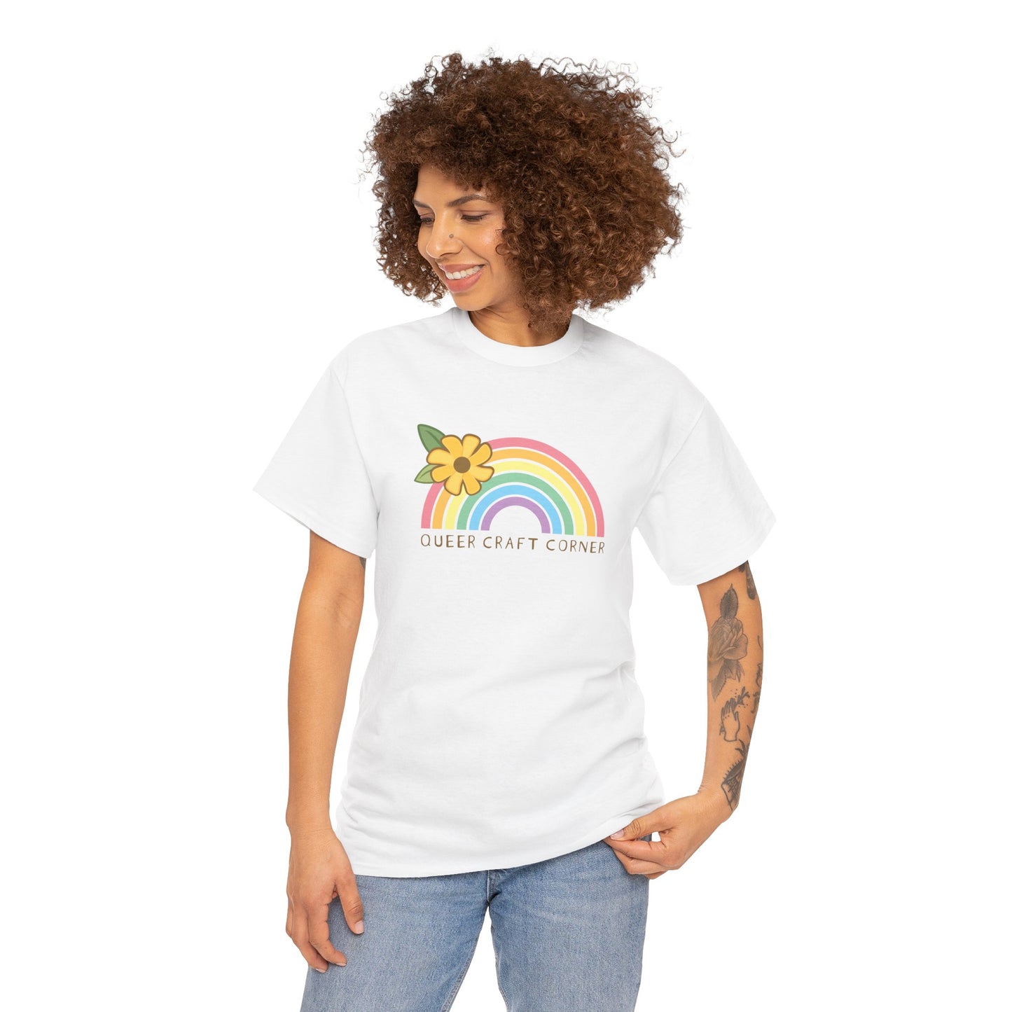 Queer Craft Corner Unisex Heavy Cotton Tee