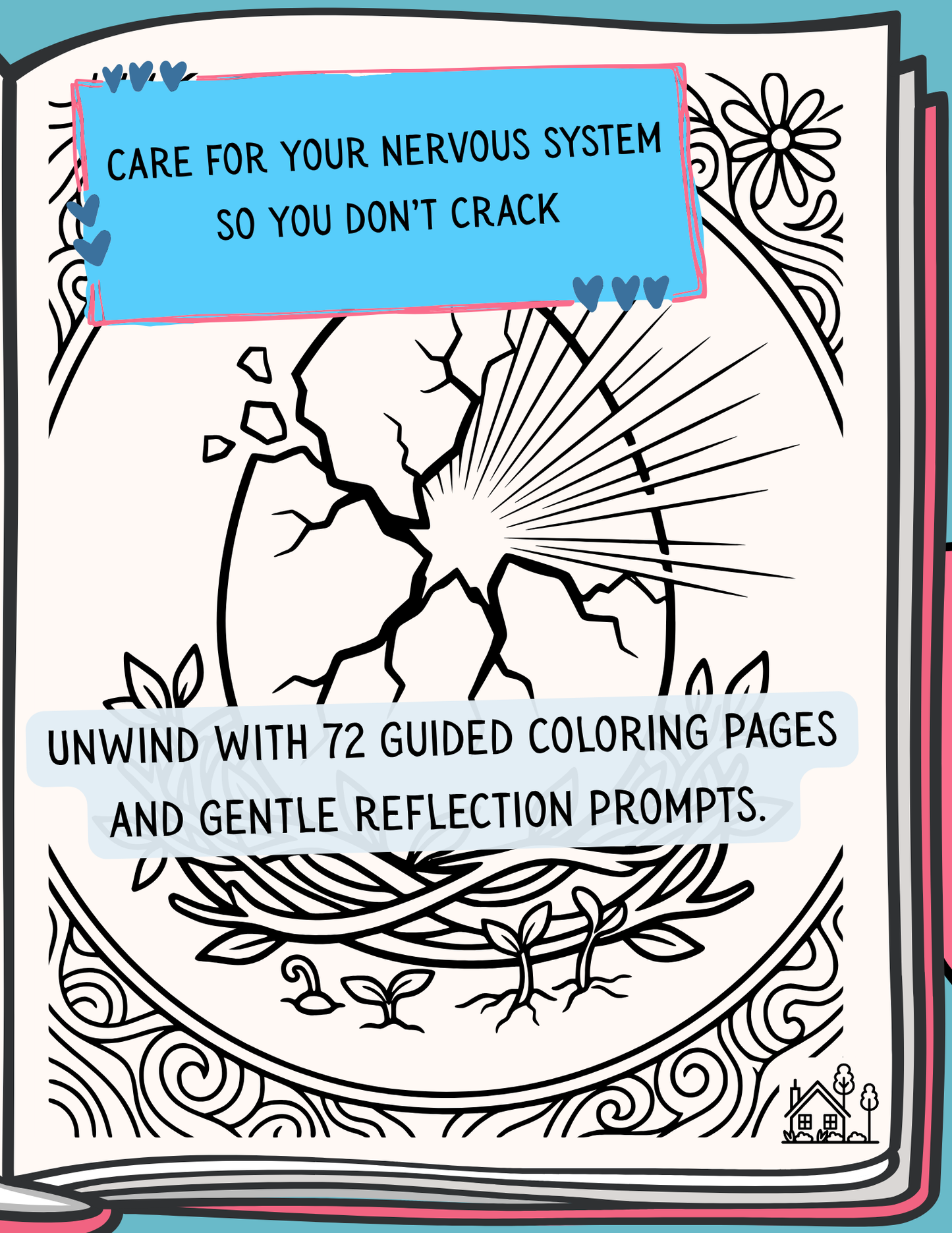 The Transition Planner — A 310-Page Digital Planner, Journal & Coloring Book for Navigating Change