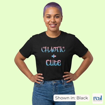 Chaotic + Cute | Subtle Trans Joy Shirt