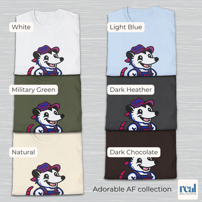 Bisexual Pride Possum T-Shirt | Adorable AF