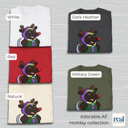 Non-Binary Reindeer Possum | 4 fur colors | Adorable AF