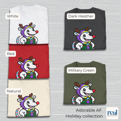 Non-Binary Reindeer Possum | 4 fur colors | Adorable AF