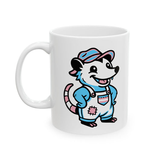 Real Belonging Mug 11oz Adorable AF Transgender Possum Mug