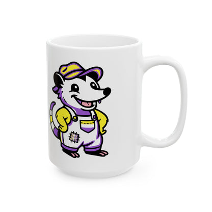 Real Belonging Mug Adorable AF Non-Binary Possum Mug