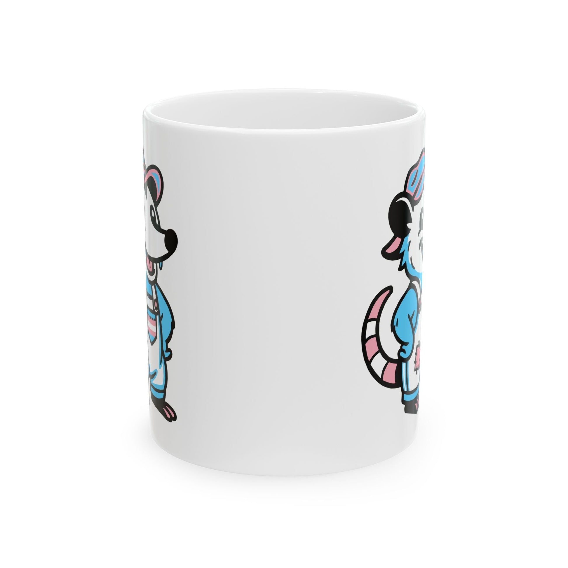 Real Belonging Mug Adorable AF Transgender Possum Mug