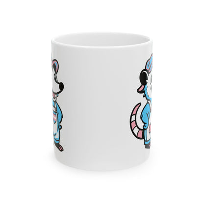Real Belonging Mug Adorable AF Transgender Possum Mug
