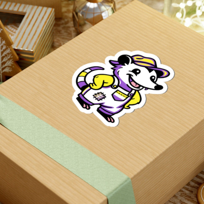 Real Belonging Sticker Adorable AF Non-Binary Possum Sticker