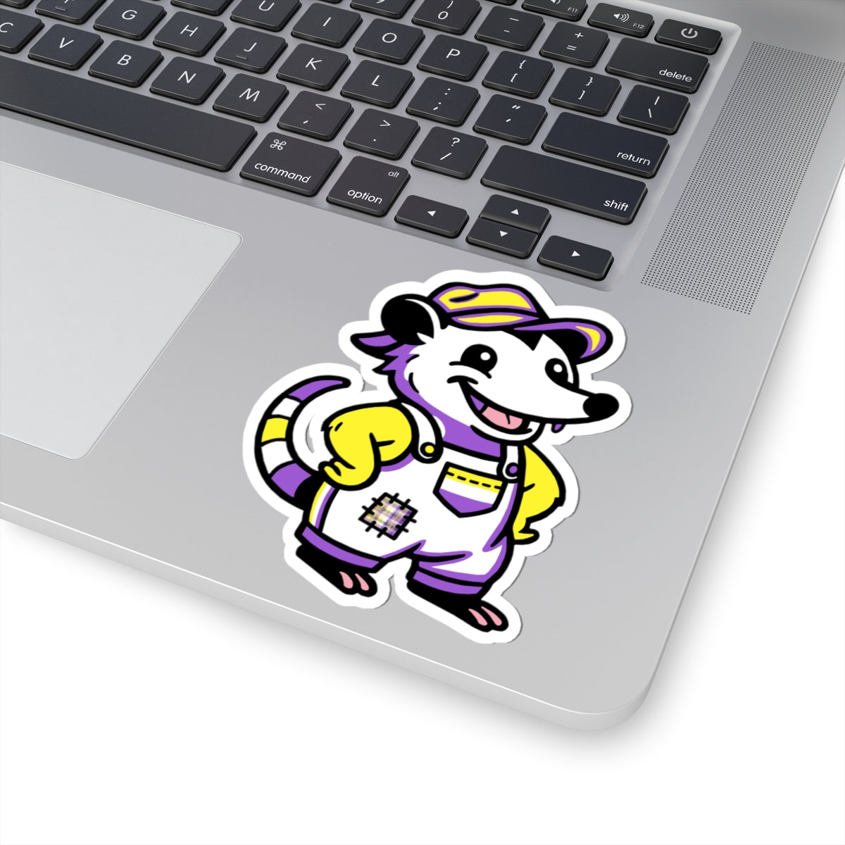 Real Belonging Sticker Adorable AF Non-Binary Possum Sticker