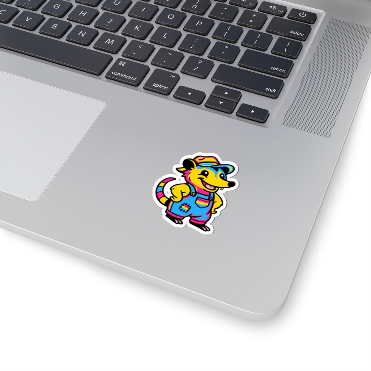 Real Belonging Sticker Adorable AF Pansexual Possum Sticker