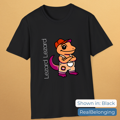 Real Belonging T-Shirt Lezard Lezard | Lesbian Pride Lizard Lizard T-Shirt – Meme Mashup