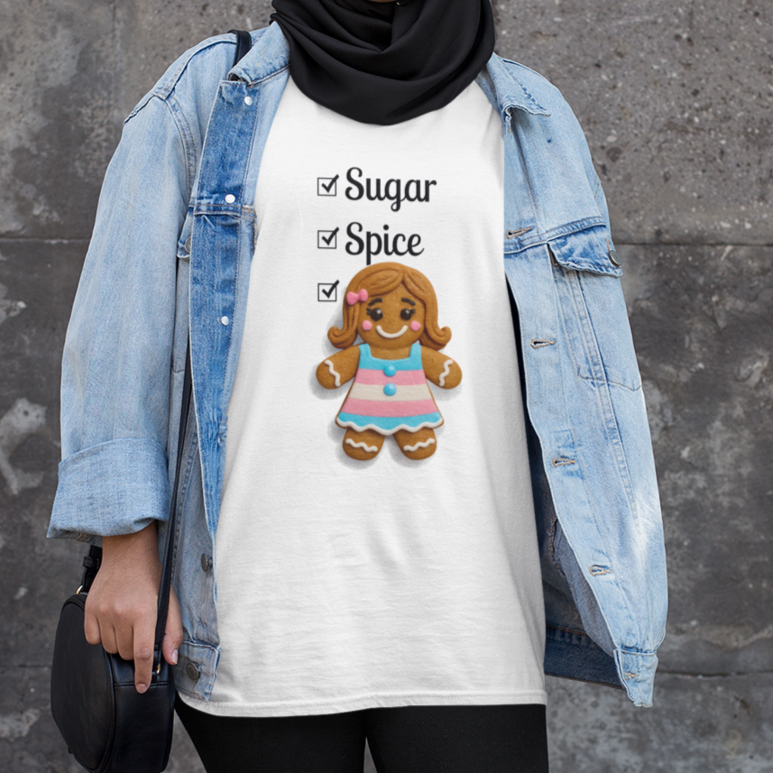 Real Belonging T-Shirt Sugar, Spice & Everything Nice Gingerbread T-shirt