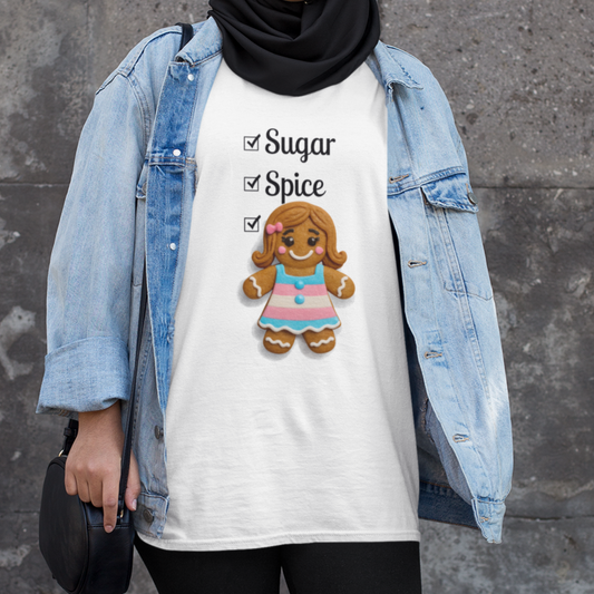 Real Belonging T-Shirt Sugar, Spice & Everything Nice Gingerbread T-shirt