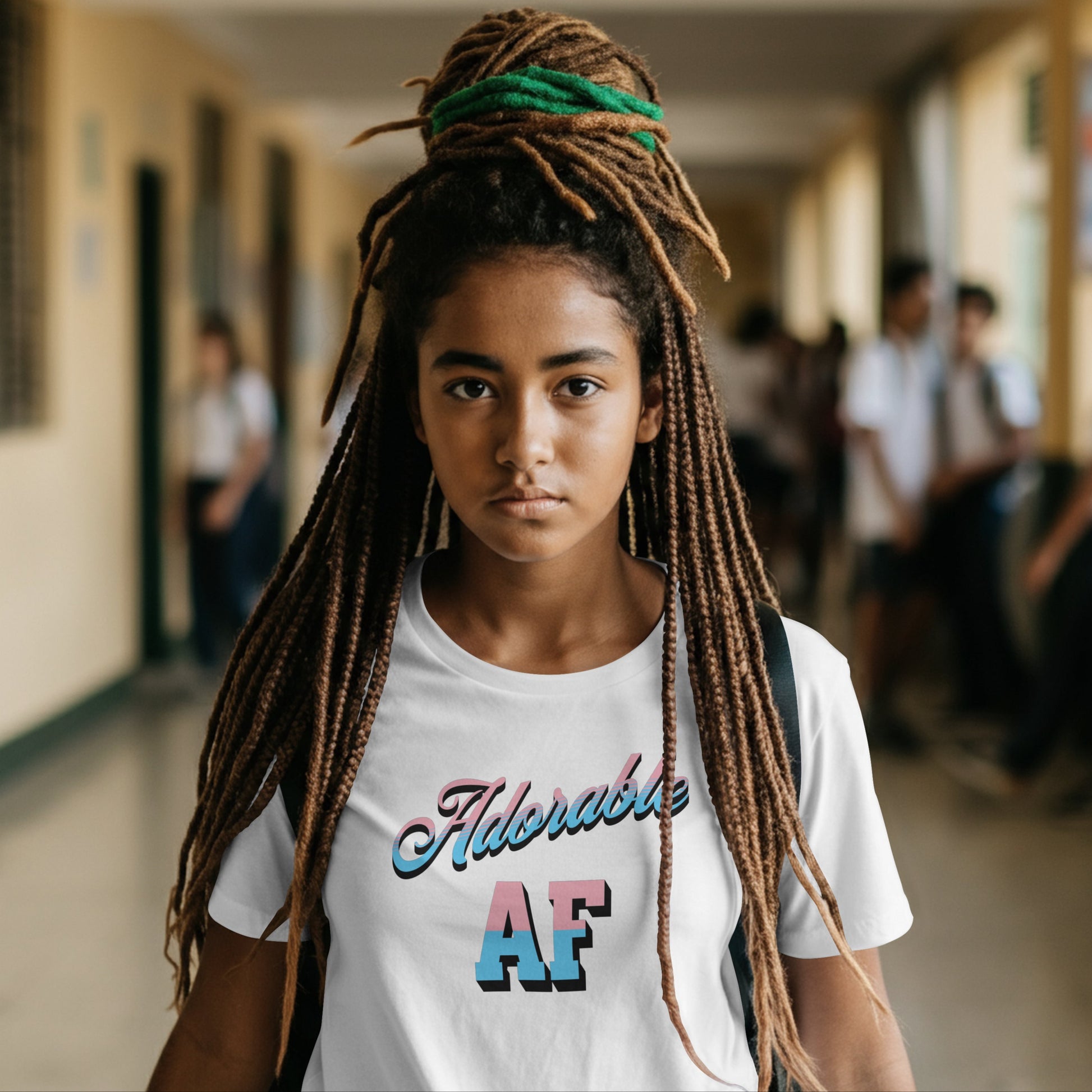 T-Shirt Adorable AF | Trans Pride Shirt