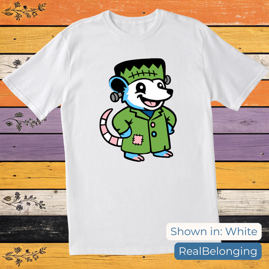 T-Shirt Adorable AF Transgender Frankenstein Possum T-shirt
