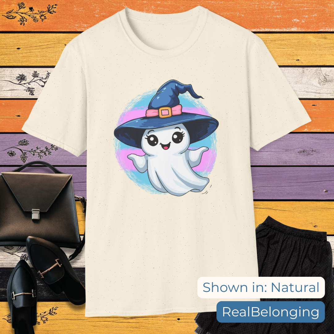 T-Shirt Adorable AF Witch-Ghost Trans T-shirt