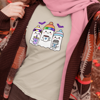 T-Shirt Adorable Queer, Trans, and Non-binary Ghosts