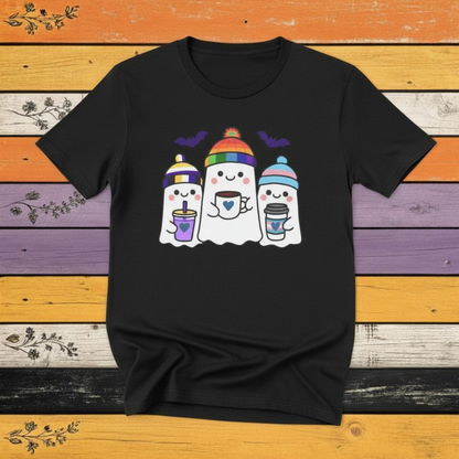 T-Shirt Black / S Adorable Queer, Trans, and Non-binary Ghosts
