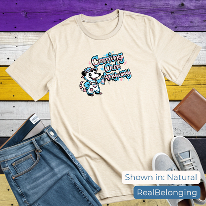 T-Shirt Natural / S Coming Out Anyway