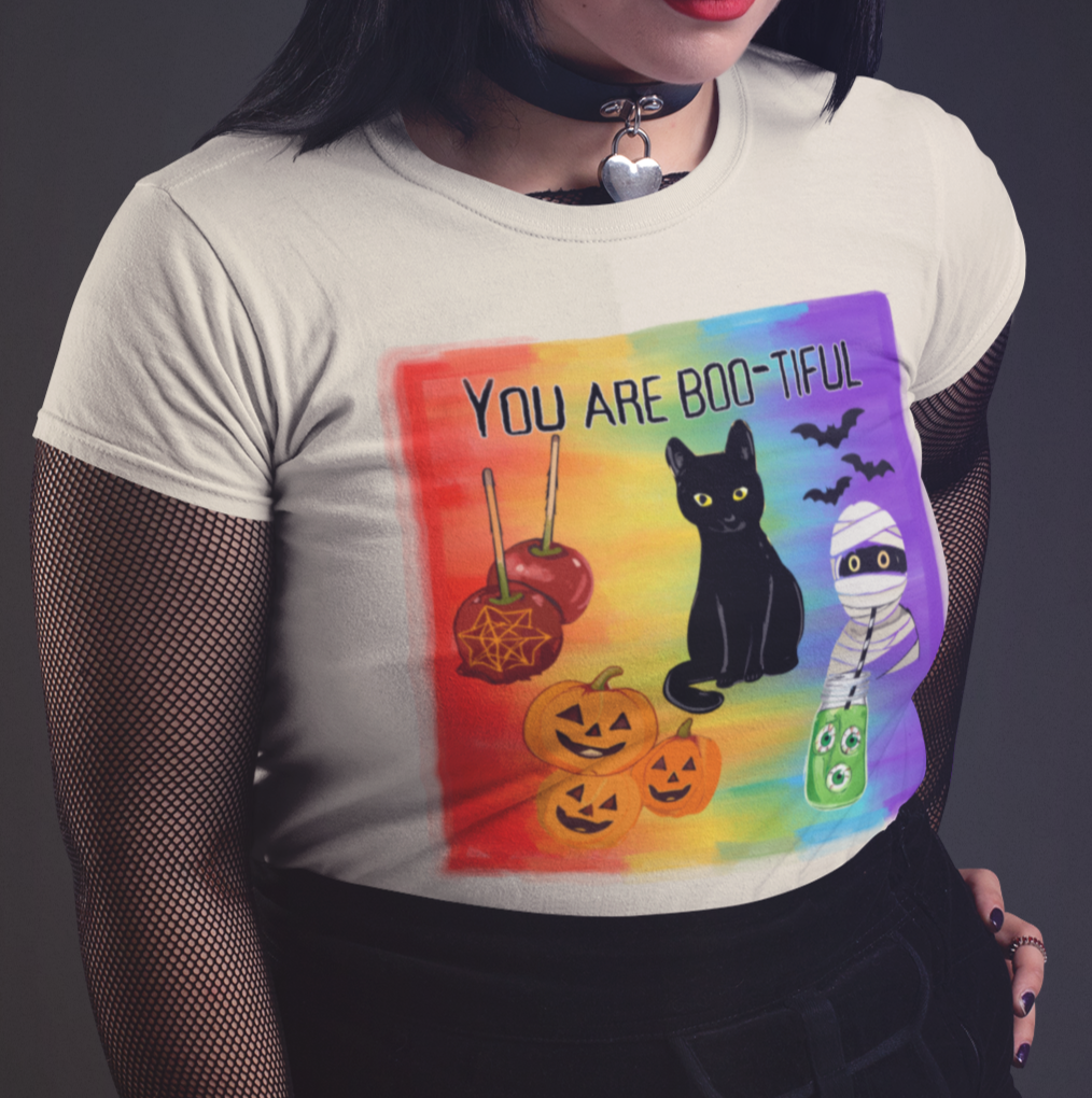 T-Shirt Natural / S You Are Boo-tiful Halloween T-shirt