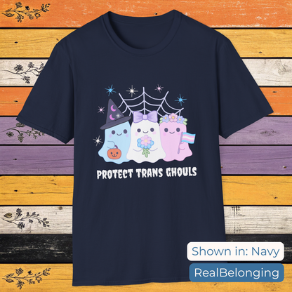 T-Shirt Navy / S Protect Trans Ghouls Shirt