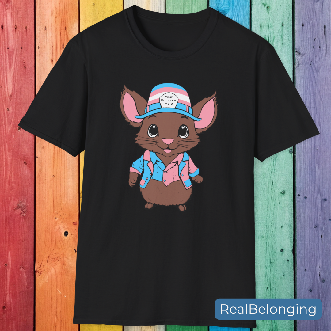 T-Shirt Personalized Trans Mouse T-shirt