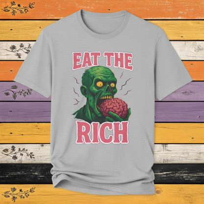 T-Shirt Sport Grey / S Zombie “Eat the Rich” T-Shirt
