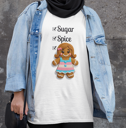 T-Shirt Sugar, Spice & Everything Nice Gingerbread T-shirt