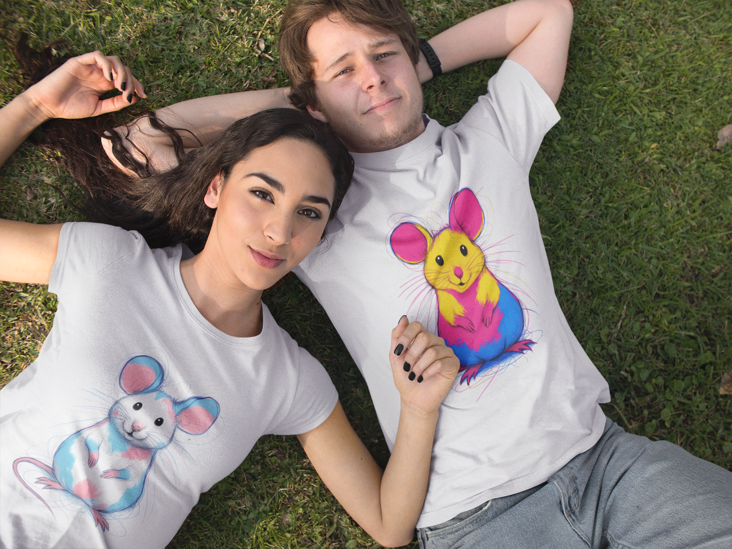 T-Shirt Transgender Mouse Tee | Adorable AF