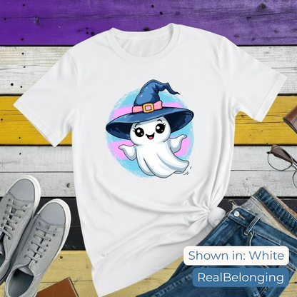T-Shirt White / S Adorable AF Witch-Ghost Trans T-shirt